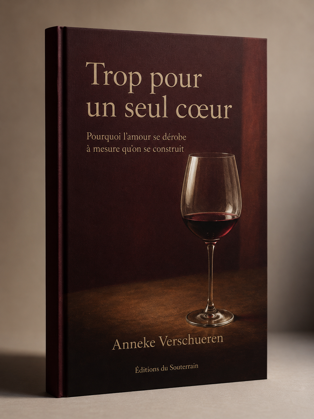 Couverture de « Trop pour un seul cœur » d'Anneke Verschueren